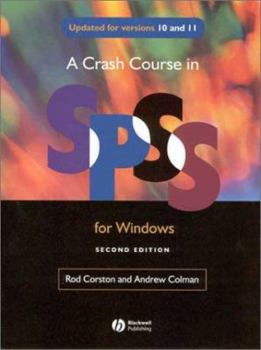 Spiral-bound Crash Course in SPSS for Windows Version 10 and 11 Book