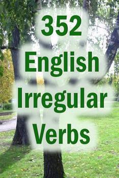 Paperback 352 English Irregular Verbs: Practice book