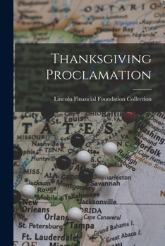 Paperback Thanksgiving Proclamation Book