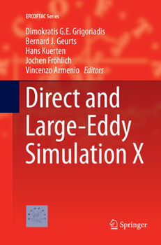 Paperback Direct and Large-Eddy Simulation X Book