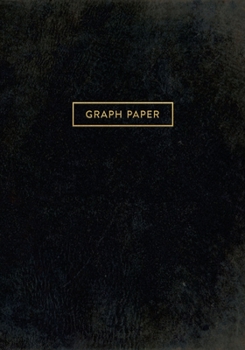 Graph Paper: Executive Style Composition Notebook - Vintage Faded Black Leather Style, Softcover 7 x 10 - 100 pages (Office Essentials)
