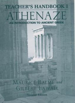 Paperback Teacher's Handbook I Athenaze: An Introduction to Ancient Greek Book