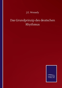 Paperback Das Grundprinzip des deutschen Rhythmus [German] Book