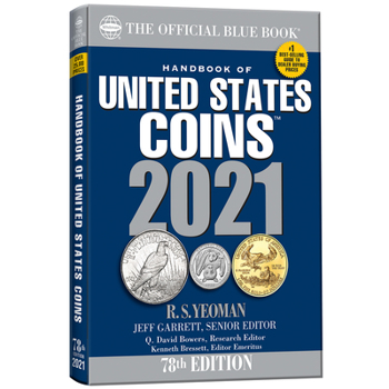 Paperback Handbook of United States Coins 2021 Book