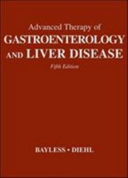 Hardcover Advanced Therapy in Gastroenterology and Liver Disease [With CDROM] Book