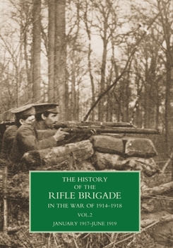 Paperback History of the Rifle Brigade Volume II Book