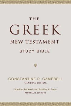 Hardcover The Greek New Testament Study Bible Book
