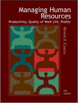 Hardcover Managing Human Resources: Productivity, Quality of Work Life, Profits Book