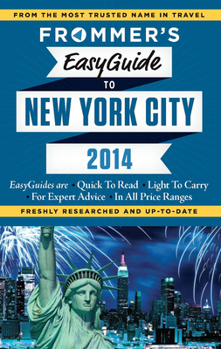 Paperback Frommer's EasyGuide to New York City 2014 [With Map] Book