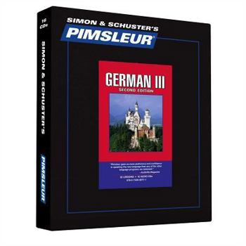 Audio CD Pimsleur German Level 3 CD, 3: Learn to Speak and Understand German with Pimsleur Language Programs Book