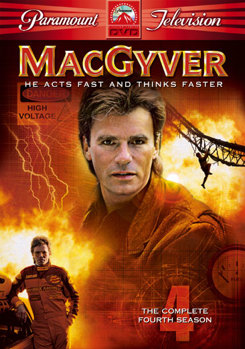 DVD MacGyver: The Complete Fourth Season Book