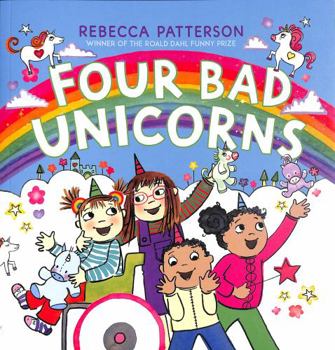 Paperback Four Bad Unicorns Book