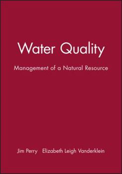 Paperback Water Quality - Management of a Natural Resource Book
