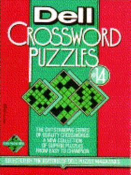 Paperback Dell Crossword Puzzles #14 Book