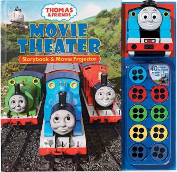 Hardcover Thomas & Friends Movie Theater Storybook & Movie Projector [With Projector & 40 Images to Project] Book