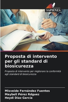 Paperback Proposta di intervento per gli standard di biosicurezza [Italian] Book