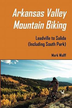 Paperback Arkansas Valley Mountain Biking Book