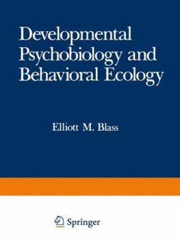 Paperback Developmental Psychobiology and Behavioral Ecology Book