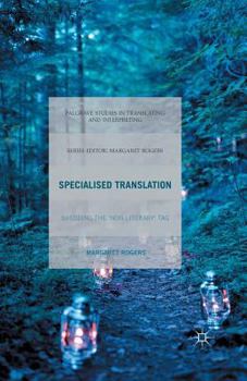 Paperback Specialised Translation: Shedding the 'Non-Literary' Tag Book
