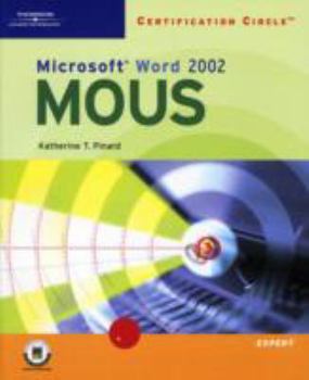 Paperback Certification Circle: Microsoft Office Specialist Word 2002-Expert Book