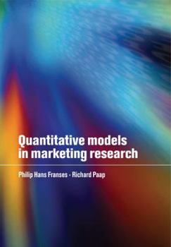 Paperback Quantitative Models in Marketing Research Book