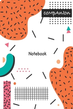 Paperback Companion Notebook: Designer Notebook: Wide Ruled Lined Paper Notebook Journal: Designer Workbook for Writing Notes Book