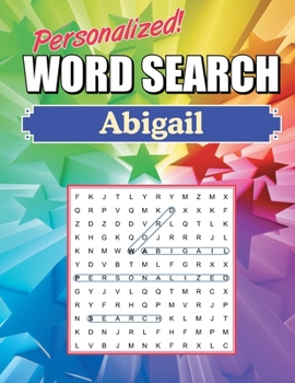 Paperback Abigail Word Search: Large Print Word Find Puzzles Book