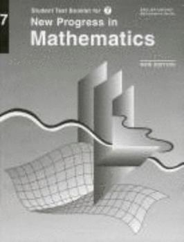 Paperback New Progress in Mathematics, Grade 7, Student Test Booklet, Standardized (New Progress in Mathematics Ser. 2) Book