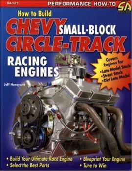 Paperback How to Build Chevy Small-Block Circle-Track Racing Engines Book