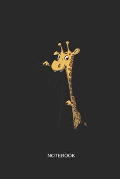 Notebook: Liniertes Notizbuch - Giraffe Zoo Tier S�� Tierpfleger Liebhaber Geschenk