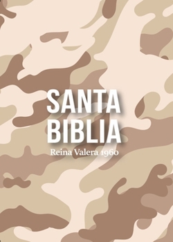 Leather Bound Biblia Rvr 1960 Compacta Símil Piel Camuflaje Desierto Arena (Bible Rvr 1960 Compact Size Leatherlike Desert Sand Camouflage (Spanish Edition) [Spanish] Book