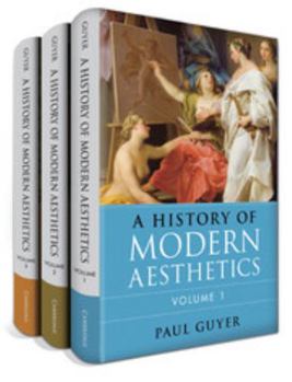 Hardcover A History of Modern Aesthetics 3 Volume Set Book