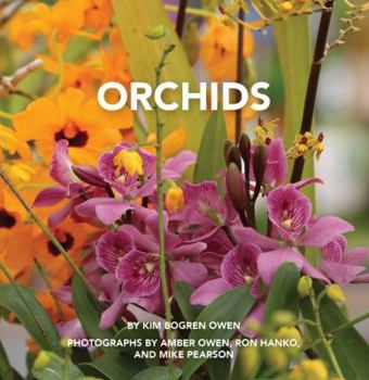 Hardcover Orchids Book