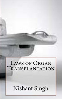 Paperback Laws of Organ Transplantation Book
