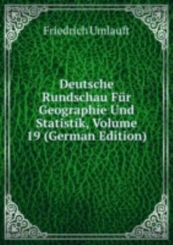 Paperback Deutsche Rundschau Fãr Geographie Und S [German] Book