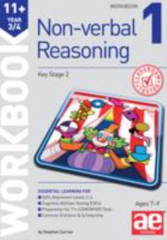 Paperback 11+ Non-Verbal Reasoning Year 3/4 Workbook 1: Including Multiple Choice Test Technique Book