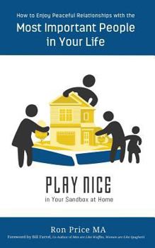 Paperback PLAY NICE in Your Sandbox at Home: How to Enjoy Peaceful Relationships with the Most Important People in Your Life Book