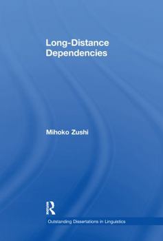 Paperback Long-Distance Dependencies Book