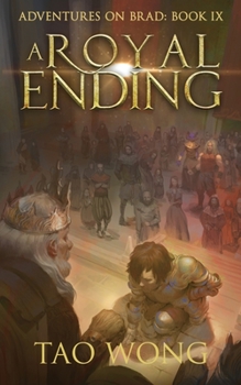 Paperback A Royal Ending: A New Adult LitRPG Fantasy Book
