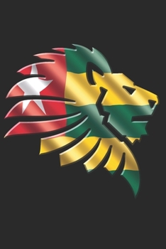 Paperback Togo Notebook: Togo Notebook - college book - diary - journal - booklet - memo - composition book - 120 sheets - Dot Grid paper 6x9 i Book