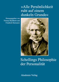 Hardcover "Alle Persönlichkeit ruht auf einem dunkeln Grunde" [German] Book