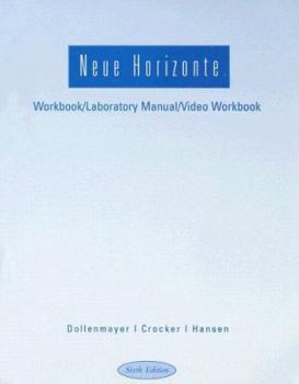 Paperback Neue Horizonte: Workbook/Laboratory Manual/Video Workbook Book