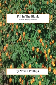 Paperback Fill In The Blank with life changing scriptures Book