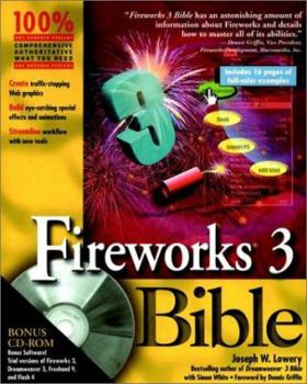 Paperback Fireworks 3 Bible [With CDROM] Book