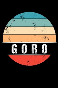 Paperback Goro: 100 Pages 6 'x 9' -Dot Graph Paper Journal Manuscript - Planner - Scratchbook - Diary Book
