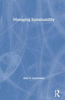 Hardcover Managing Sustainability Book