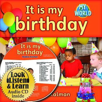 Hardcover It Is My Birthday - CD + PB Book - Package Book