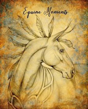 Paperback Equine Moments: A Horse Diary/Journal Book