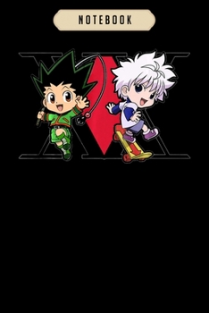 Notebook: Graphic cute hunters x for men women Notebook|6x9(100 pages)Blank Lined Journal For kids, ramen, anime, manga lovers, student, school, women, girls, boys, men, birthday gifts|Anime gifts