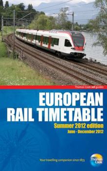 Paperback European Rail Timetable Summer 2012 Book